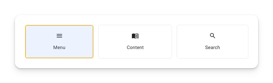 Sprunglinks werden angezeigt, wenn die Tab-Taste einmal gedrückt wird